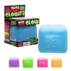 NeeDoh Nice Cube Strălucitor în Întuneric Pachet de 3 - Jucărie Fidget Strălucitoare Pentru Copii, Mingi Anti-Stres Moi Nee Doh, Jucării Fidget Senzoriale, Jucării Moi pentru Ameliorarea Anxietății S