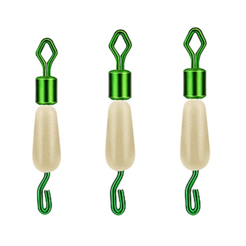 Fishing Barrels Swivels, High Strength Rolling Ball-Bearing Snaps Lures Connector Clips, Saltwater or Freshwater Fishing