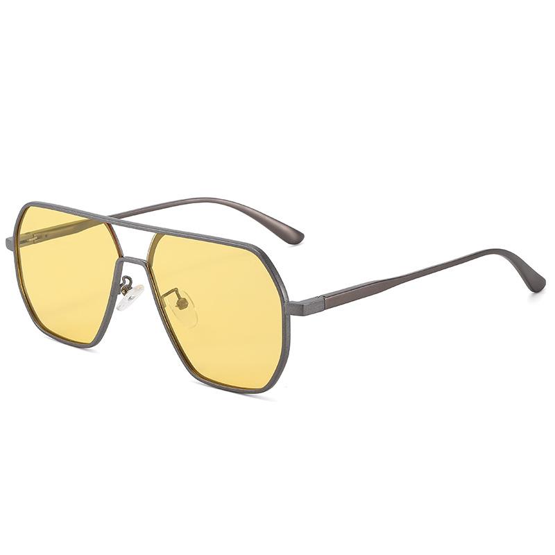 Aluminium Magnesium Tag und Nacht Farbwechsel Polarisierte Sonnenbrille Outdoor Angeln Autofahren Sonnenbrille Pilot Autofahrerbrille Herren