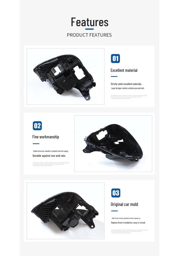 16-20 Mercedes-Benz E-Class W213 Headlight Rear Cover