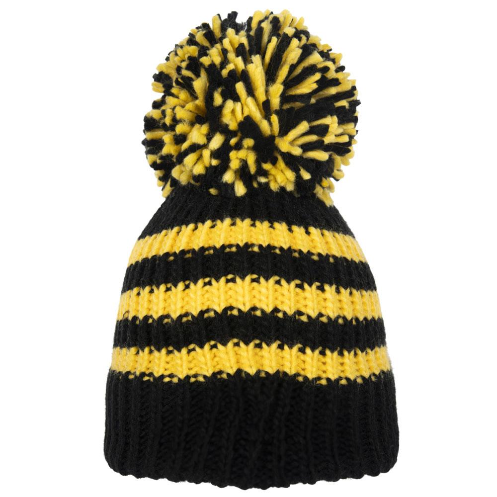 HARRY POTTER Unisex Adult Hufflepuff Bobble Beanie