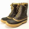 SOREL Kaufman Vintage Canada Snow Boots Lined Dark Brown size 7 25.0(USED)