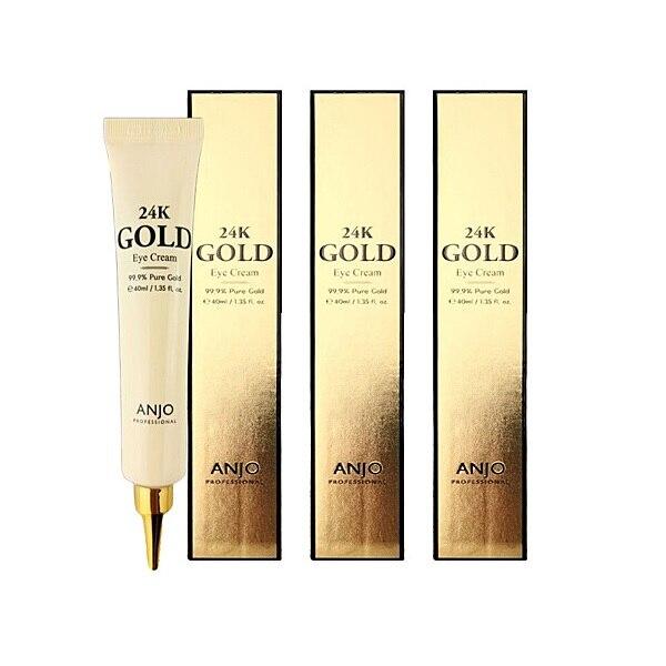 24K Gold Eye Cream 40ml x 3 [ANJO] 24K Gold Eye Cream 40ml x 3