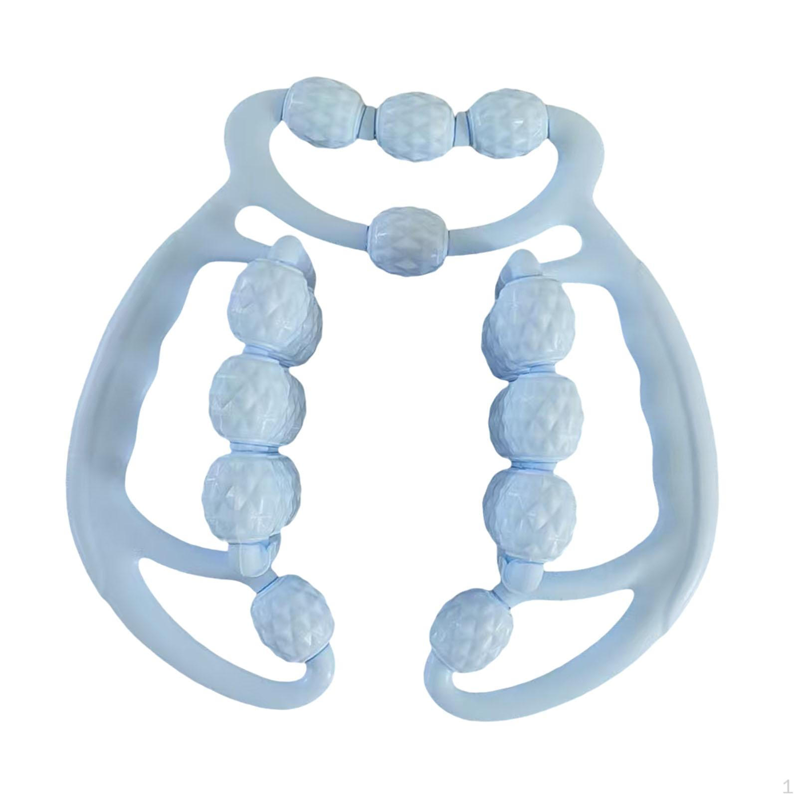 

24 Heavy Duty Wheels for Relaxing Tight Muscles, Leg Massage, Deep Tissue Calf And Arm синий