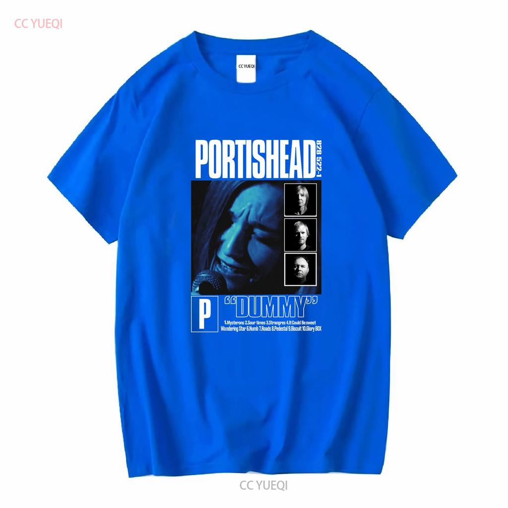 Portishead Dummy Vintage 90s T Shirt Rock Trip hop Band long or short sleeves vintage Washed Casual Slightly Comfortable