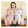 Colorful Cute Unicorn Fur Toy Fashion Comfortable Throw Pillow Birthday Gift