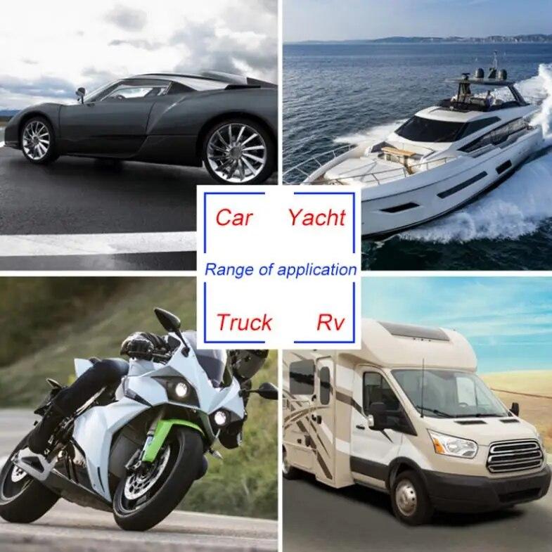 Super Loud 300db Electric Snail Horn Waterproof Universal 12V / 24V High Tone Speaker for Car Truck Boat Motorcycle