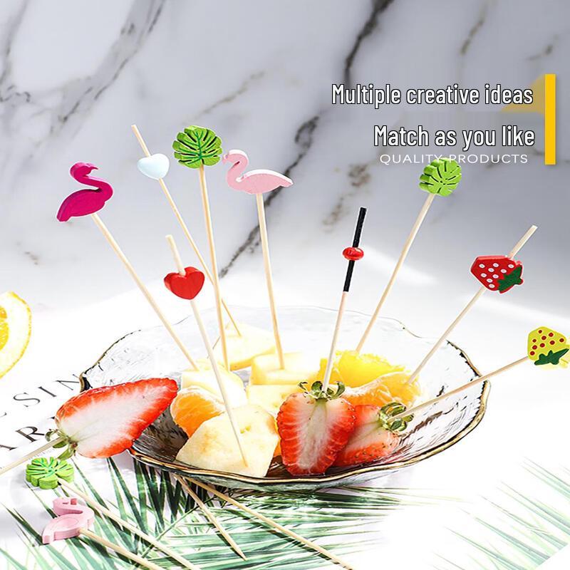 Disposable Bamboo Fruit Picks