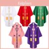 Mittelalterlicher Umhang Cosplay Kostüm Mit Robe Für Halloween Rollenspiel