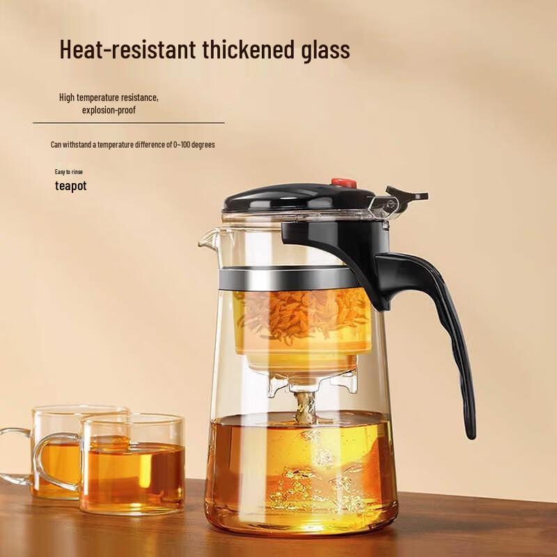 HANDUNYOU Heavenly Square Glass Teapot