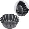 NEW 5Pcs Non-stick Tart Quiche Flan Pan Mold Pie Pizza Cake Mold Cupcake Egg Tart Tartlet Baking Mold Muffin Cup Pizza Pan Bakeware