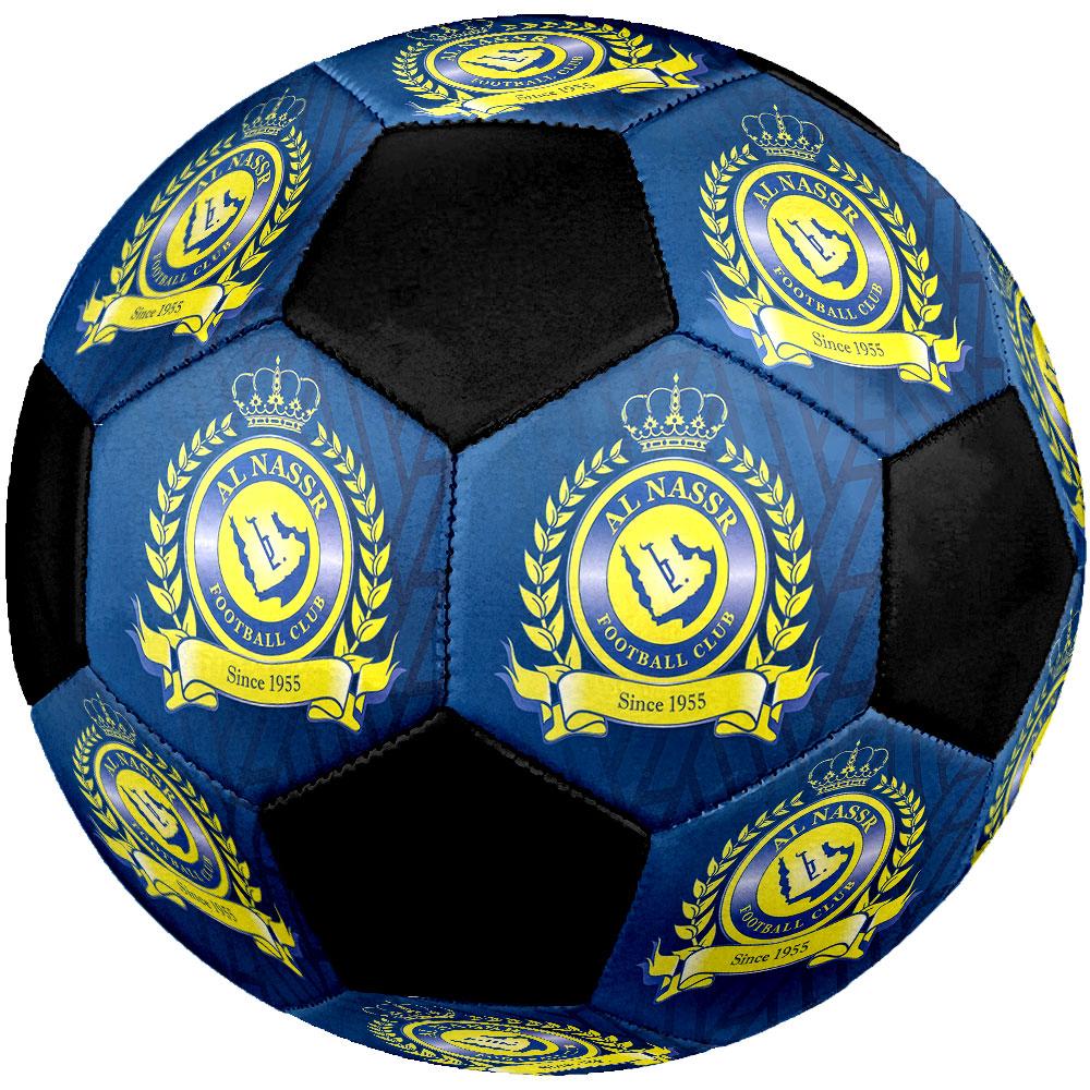 1pc Al-Nassr FC Soccer Ball Size 5 Indoor Soccer Ball Fashion Colorful Backyard Game - Great For Sports Fans Gift HE16