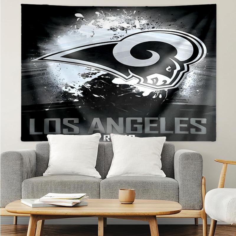 Los Angeles Rams Design Tapestry Hanging for Bedroom,Livingroom, Playroom,Decor Art Room Wall Tapestry Holiday and Birthday Gifts