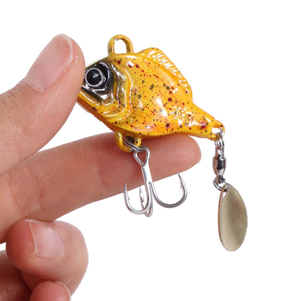 5pcs with Box Fishing Lures Kit Rotating Glitter Fishing Lures Hooks Fishing Tool