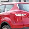 For Ford Kuga Escape 2013 2014 2015 2016 2017 2018  Chrome Rear Window Side Spoiler Wing Cover Molding Trim Car Accessories