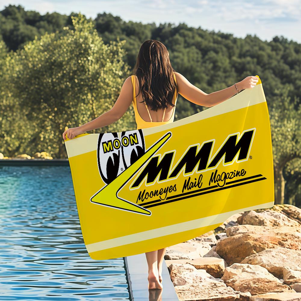 

M-MoonE-eyes Bath Fashion Towel Quick Drying Beach Towels Are Suitable For Swimming Pools Camping Yoga And The Gym W40*H60(CM)