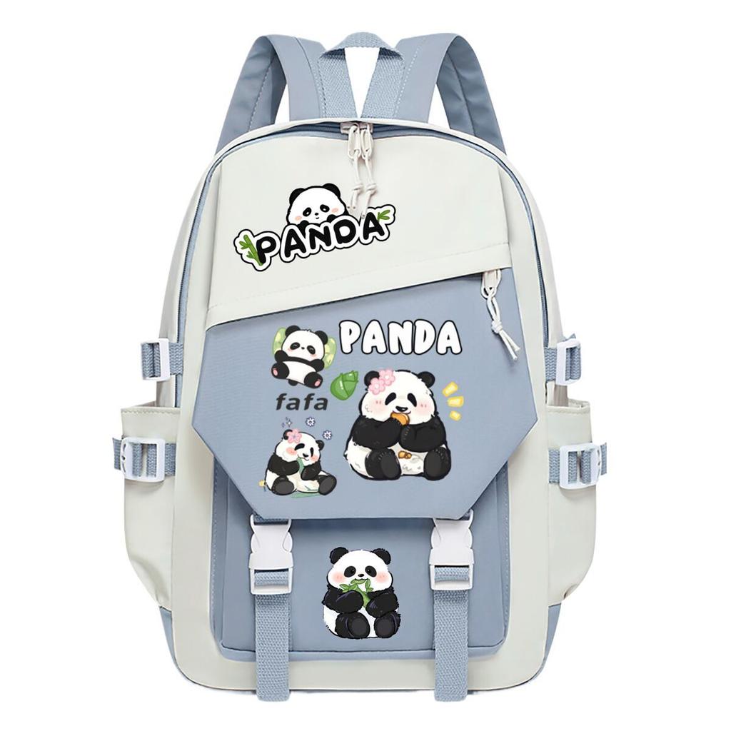 Panda Huahua Large Capacity Lightweight Casual Backpack High Value Simple Student School Bag