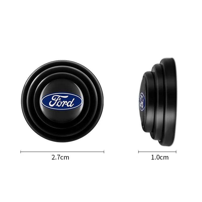 Car Silicone Shock Absorber Door Trunk Acoustic Mat For Ford Focus mk2 mk3 mk4 Fiesta Ranger Mondeo S-MAX Kuga Car Accessories