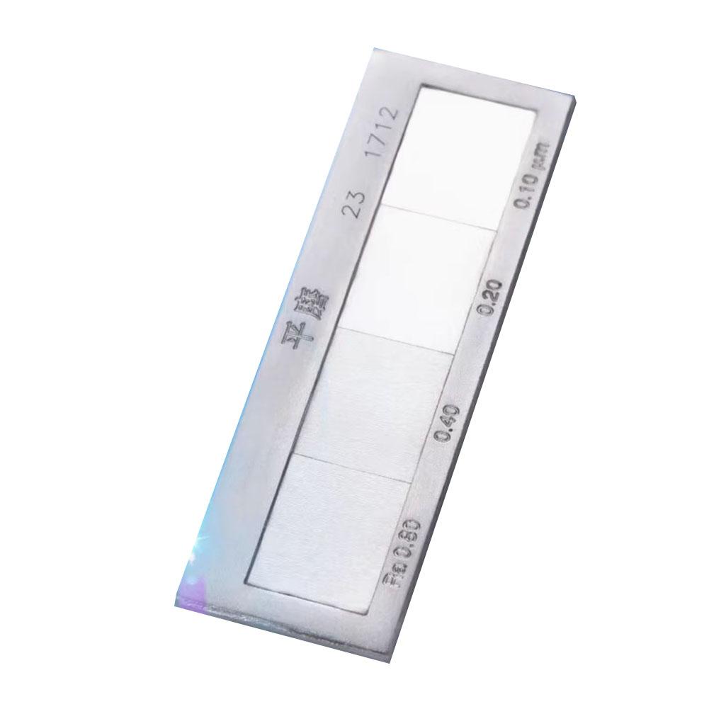 1PC Roughness Comparison Sample Ra0.8-6.3um Industrial Sampling Tool For Spraying, Electroplating Rust-free Accessories