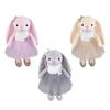 Lovely Ballet Bunny Plush Toys Soft Stuffed Cute Dressing Rabbt Animal Dolls Baby Finger Pillow for Kids Girl Birthday Gift