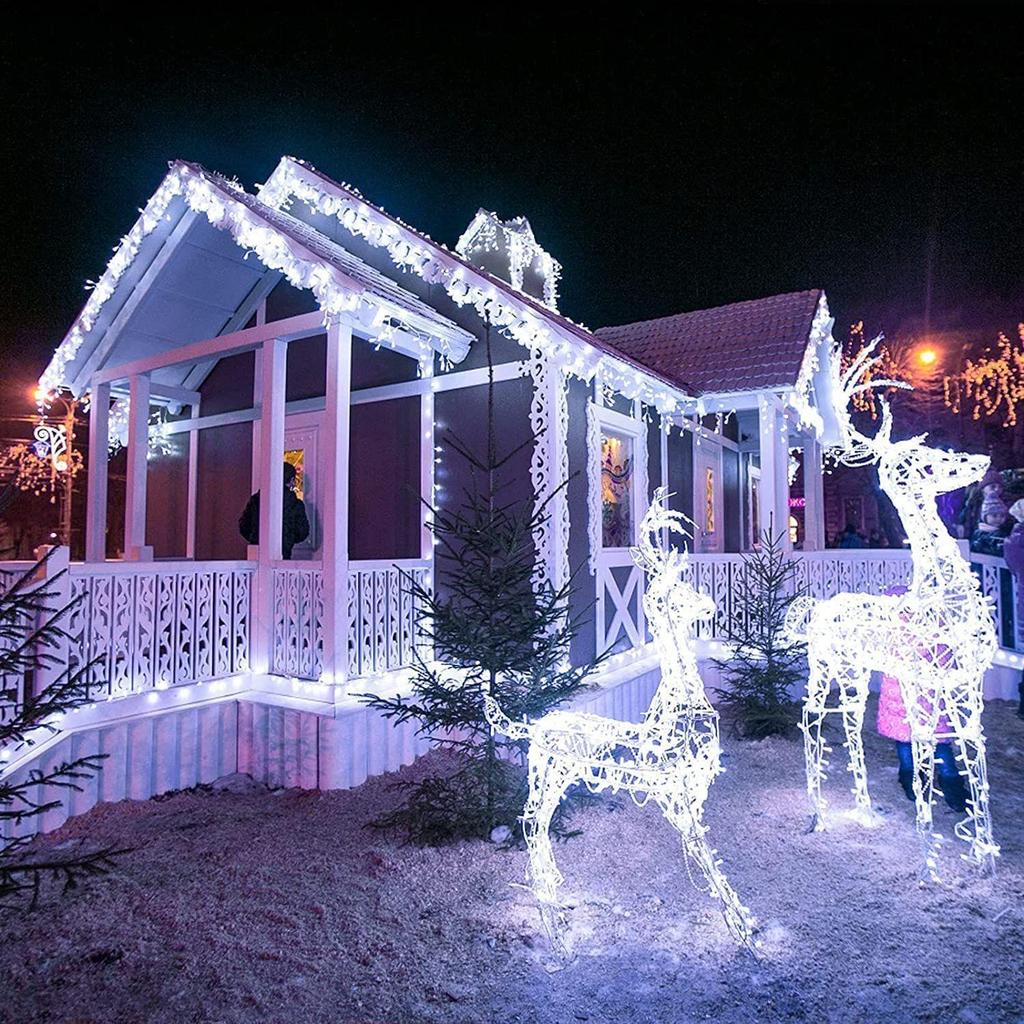 20 Meter Led Serial String Lights – AC Plug Waterproof Copper Wire White Fairy Light for Home Decoration,Christmas,Garden,Patio