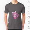 Hi  My Name Is Patricio T Shirt Cotton Men Women DIY Print Fox Animal Cute Funny Animals Pink Aesthetic Cat Kitten Kawaii