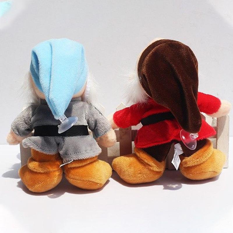 30cm 8 Stück Film Schneewittchen und die sieben Zwerge Zeichentrick Plüschtier Kawaii Weiche Kuschelpuppe Feiertags Geburtstagsgeschenke