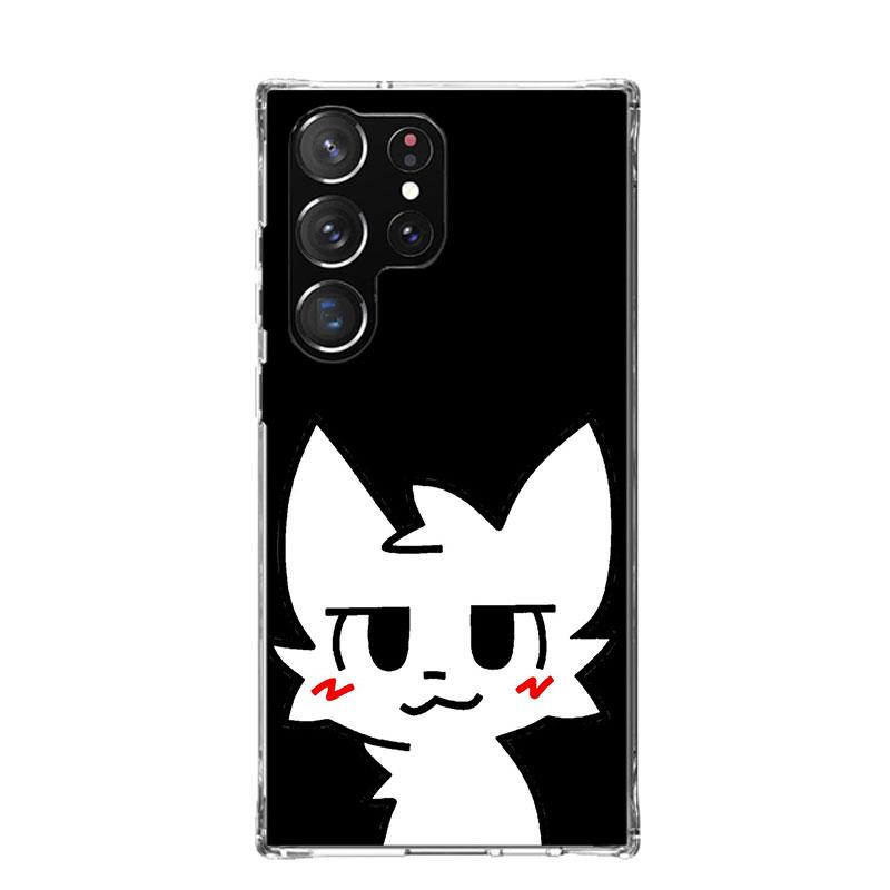 Boykisser Cat Phone Case For Samsung Galaxy S26 S25 Edge S24 S23 FE S22 Ultra S21 Plus S20 + Fundas Cover Coque Galaxy S25 S24 S
