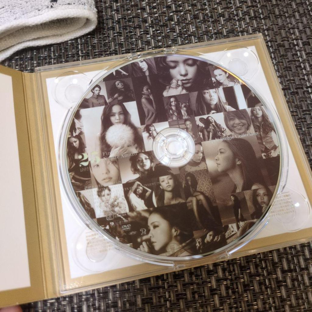 [USED] Namie Amuro 25 Finally CD DVD Towel