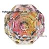 4-8mm Gradient Rose-Cut Two-Tone Soft Core Zircon Millennium Rose