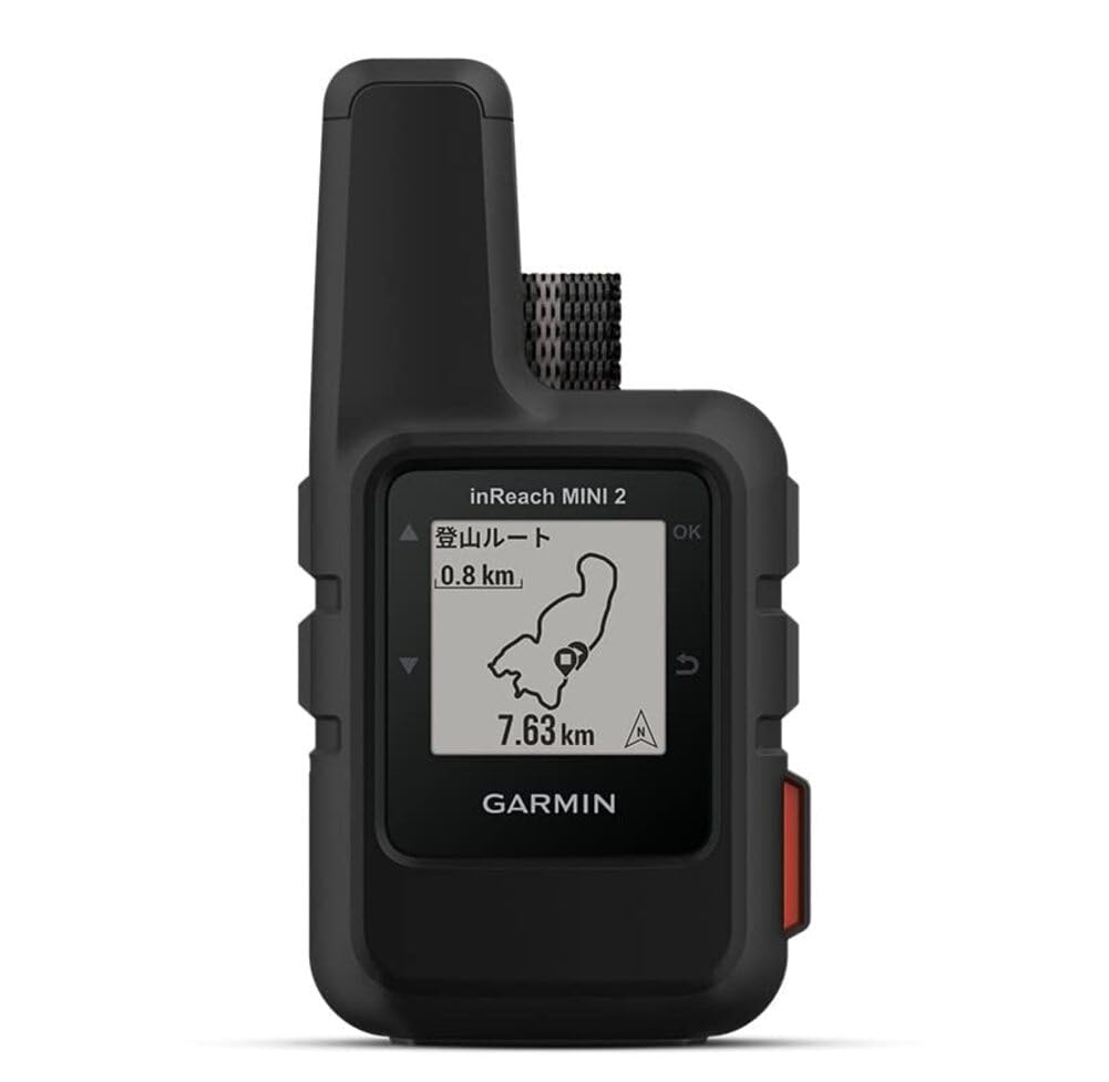 

GARMIN Garmin inReach Mini 2 Flame Red Handy GPS Navi [оригинальный японский продукт] Маленький