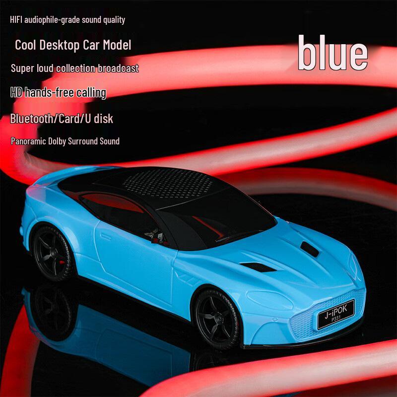 

Porsche Mini Car Model Bluetooth Speaker with Card Slot - Large Volume, Desktop & Car Audio System P331.