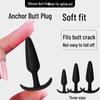 Zatyczka analna z silikonu Anchor - zabawna, zalotna i stylowa zabawka analna do zabawy dla dorosłych