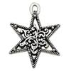 Retro Alloy Star Moon DIY Necklace & Earring Charms