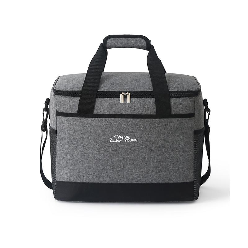 WTEMPO Isoleringslåda Värmeisoleringsväska Bilmonterat kylskåp Utomhusispåse Bärbar Stor kapacitet Hushålls kylisoleringsväska