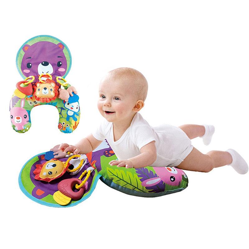 Baby Tummy Time Toys Black White High Contrast Baby Games Montessori for Babies Newborn Infants 0-6 6-12 12-18 Months