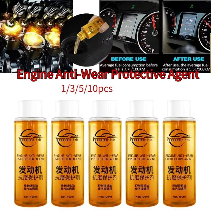 Motor Verschleißschutzmittel Geräuschreduzierung Ruckeln Motorzylinder Reparaturmittel Additiv Öl Flüssiges Additiv Autozubehör
