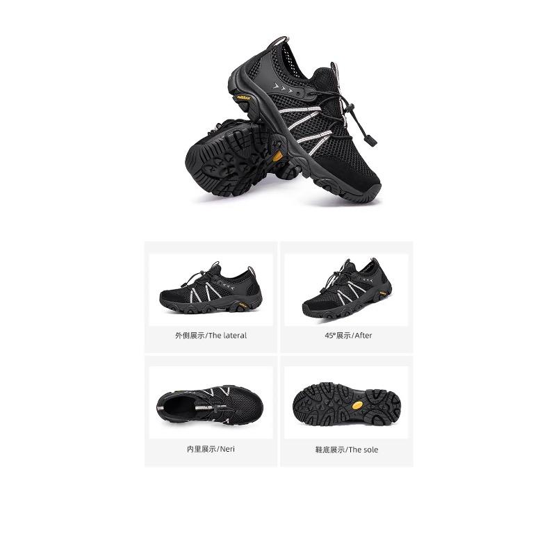 Atmungsaktive Rutschfeste Wander-Sportschuhe Herren Damen Laufschuhe Leichte Jogging-Trekking-Sneaker