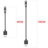 Adecuado para Zeblaze Vibe 7 Pro Cargador Magnético Adaptador de Corriente Cable de Carga USB Soporte de Soporte Estación Soporte para Smartwatch