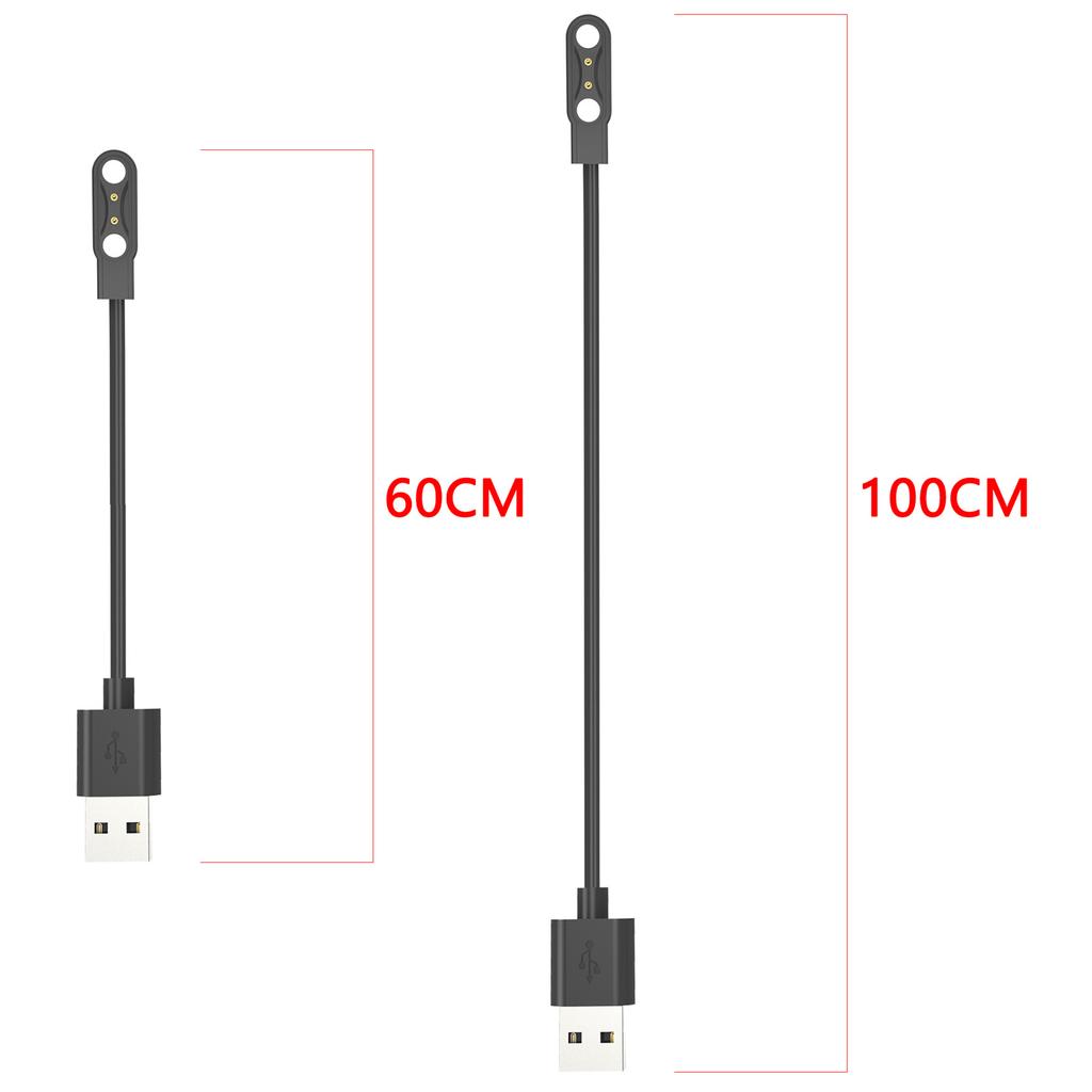 Adecuado para Zeblaze Vibe 7 Pro Cargador Magnético Adaptador de Corriente Cable de Carga USB Soporte de Soporte Estación Soporte para Smartwatch
