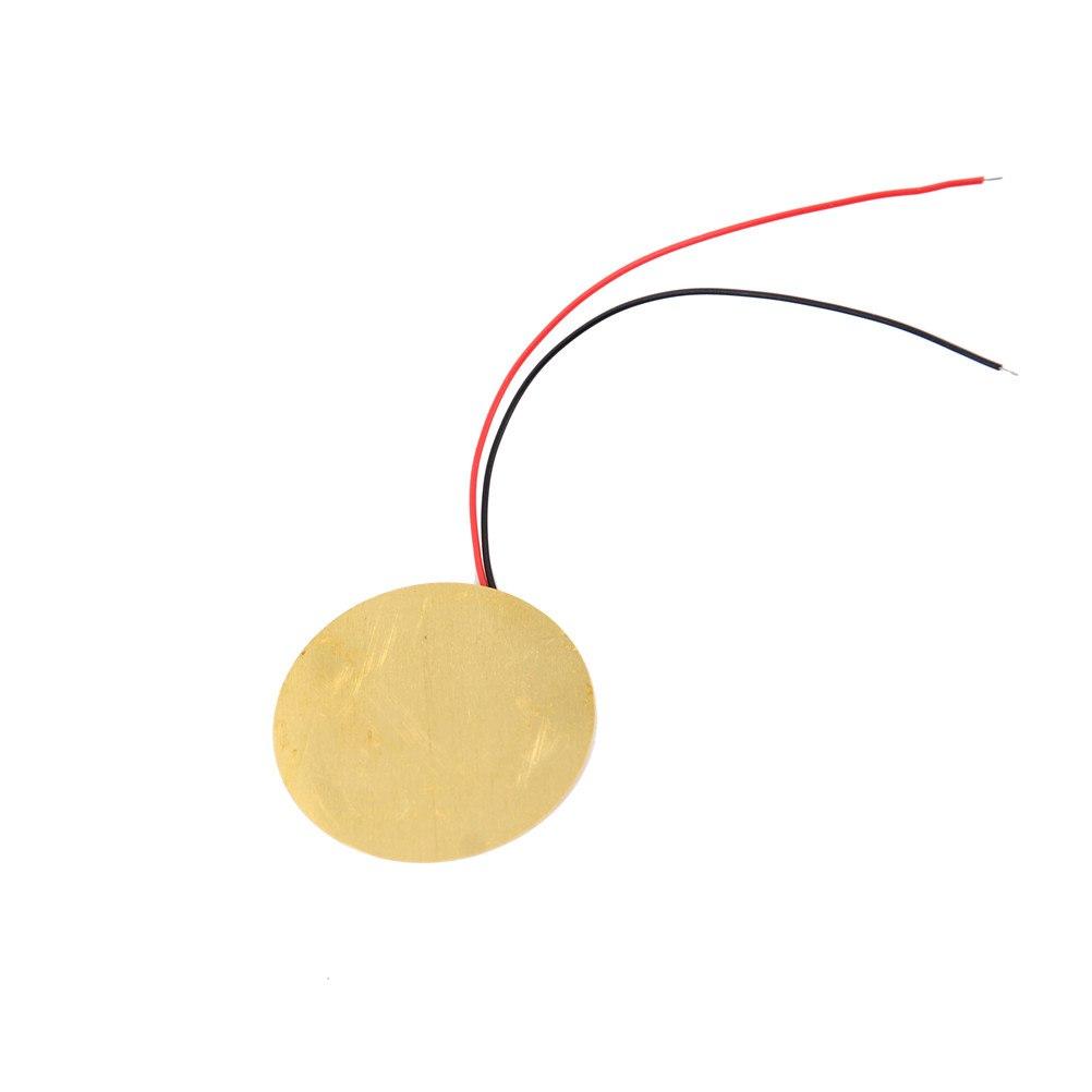 Piezo Ceramic Element Sounder Sensor Trigger Drum Disc With Cable Length 11cm Piezoelectric Buzzer Copper 6/10pcs 35mm 27mm 20mm