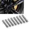 Wheel Stud Adapters 20pcs Steel Expansion Wheel Studs 58mm Wheel Conversion Bolt Stud Adapter 41mm Shank Length (M14*1.5-M12*1.5)