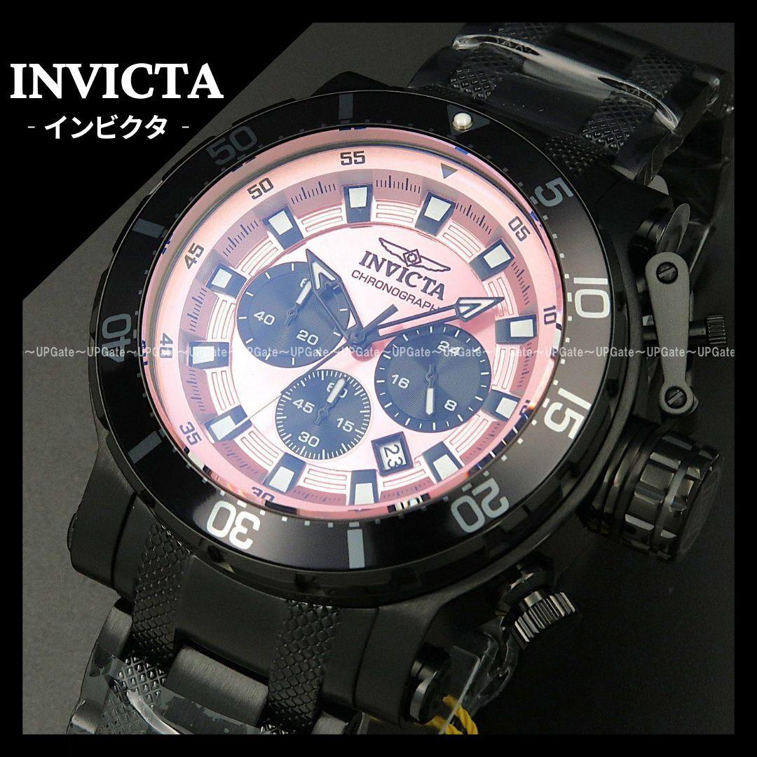 Used Rugged design INVICTA Coalition Forces 49228 Invicta Pink Black Crown Guard