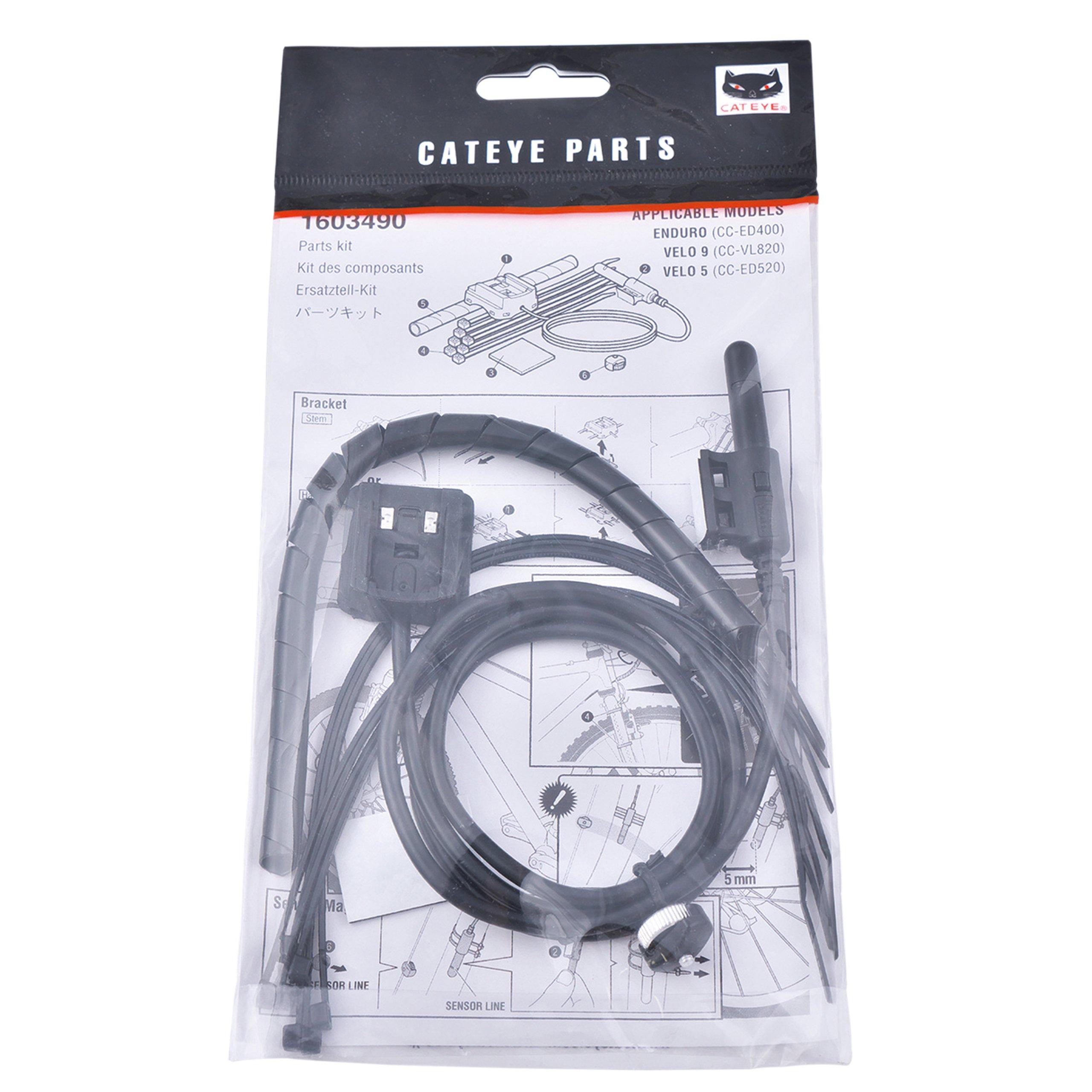 

CAT EYE Parts Kit Cycle Computer VERO9 Only Cycle Computer Black CC-VL820 160-3490