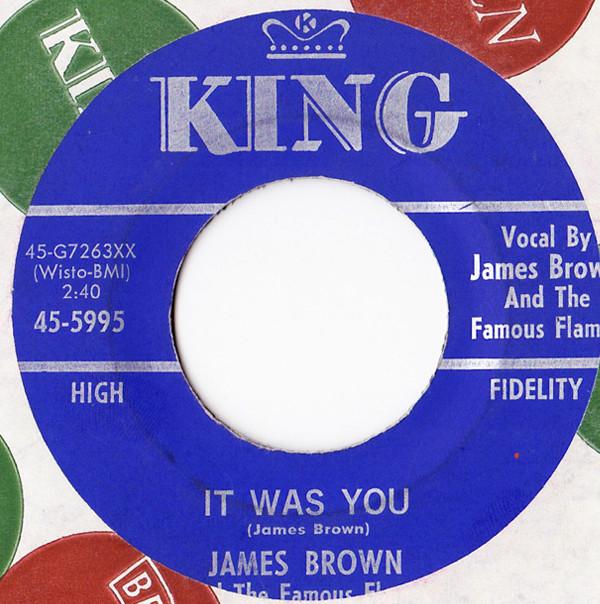 

7inch Record JAMES BROWN & THE FAMOUS FLAMES - This Old Heart / It Was You 455995 King Records 1965 US Soul/Funk Used