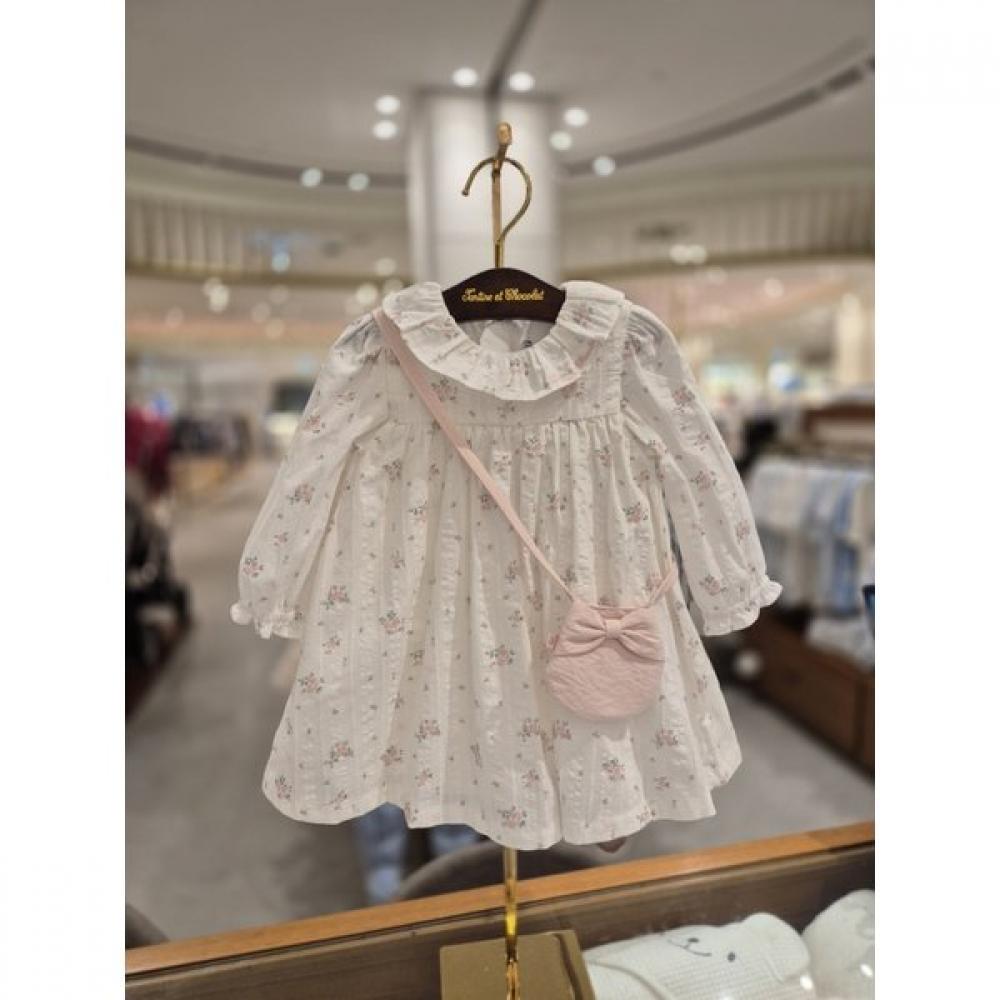 Chocola Lily Flower Dress And Lily Padding Jumper Set  Ttommj011sea 