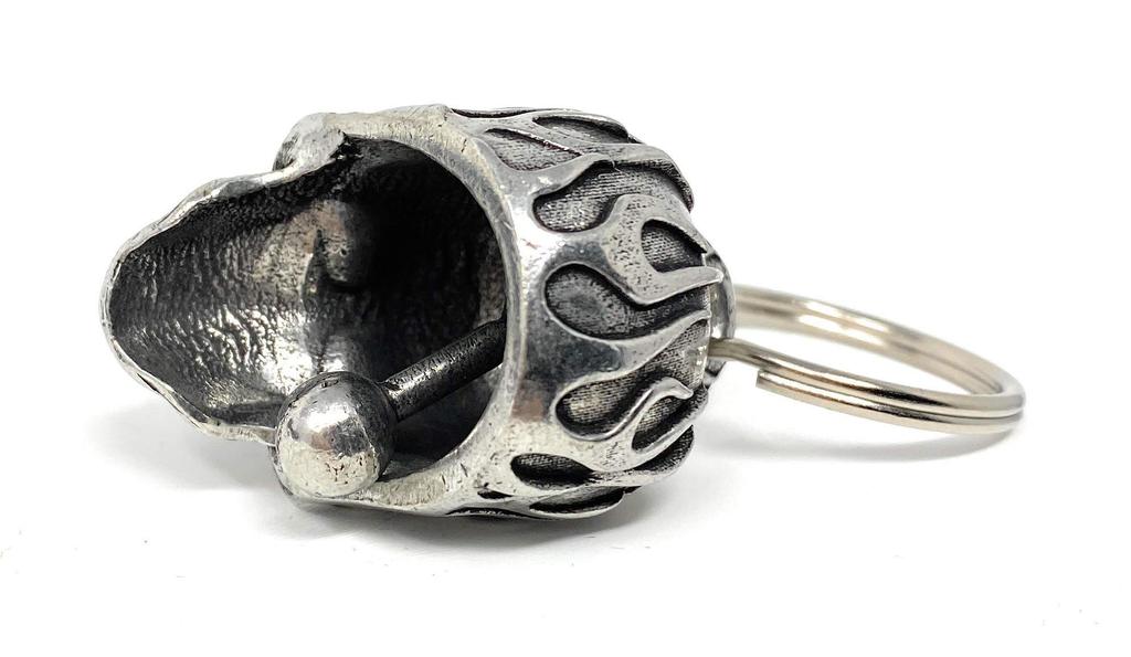 Bravo Bells Frame Skull Diamond Bell - Biker Bell Accessory