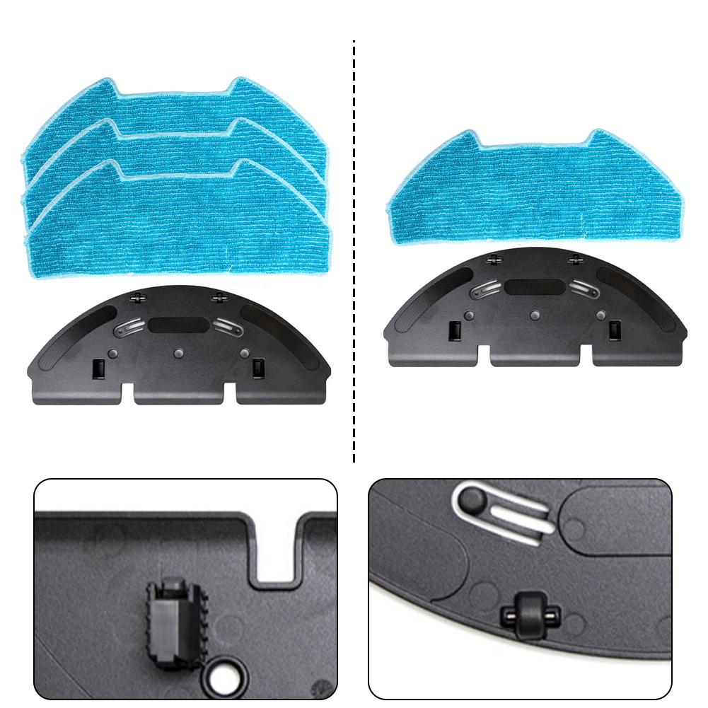For IHome Mop Pad Replacement Mop Cloth Bracket For Robot Vacuum 2 4 Cleaning Accessory For IHome Vacuum Floor