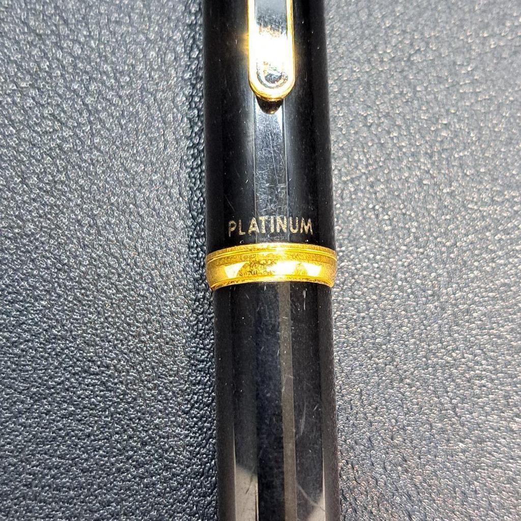 Used PLATINUM Platinum Biko Fountain Pen 14K Fine Discontinued PLT-5000