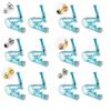 Disposable Ear Piercing Instrument With Stainless Steel Ear Studs And Multiple Pattern Choices For Secure Application